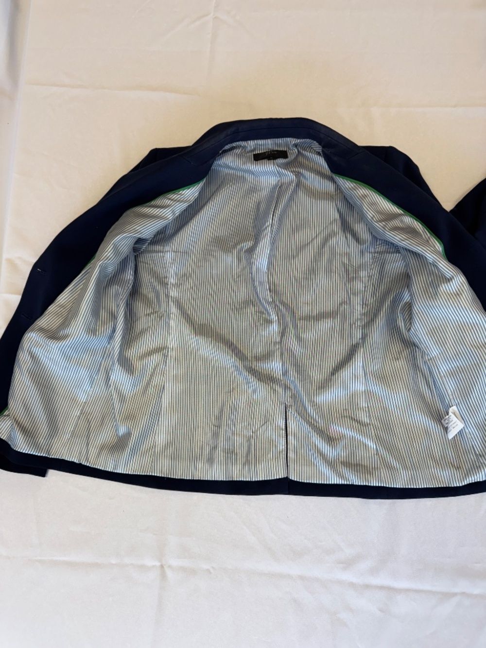 J. Crew Schoolboy Classic Preppy Blazer Navy Size M - Picture 13 of 16